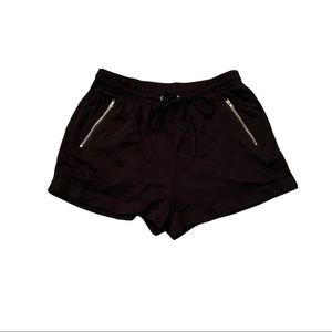 Forever 21 black drawstring shorts